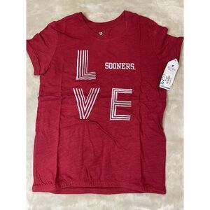 Oklahoma Sooners Girls‎ Shirt Size XL (14-16)